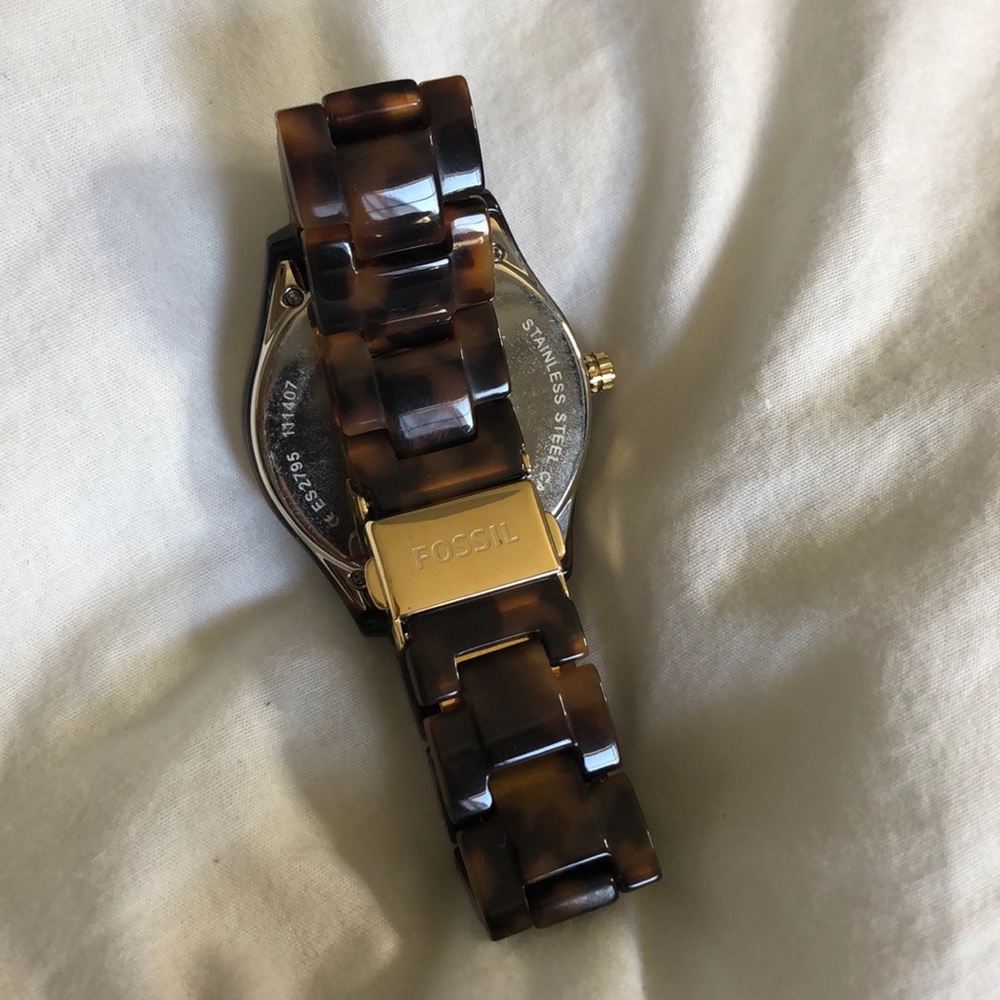 Tortoise Fossil Watch - Picture 3 of 4